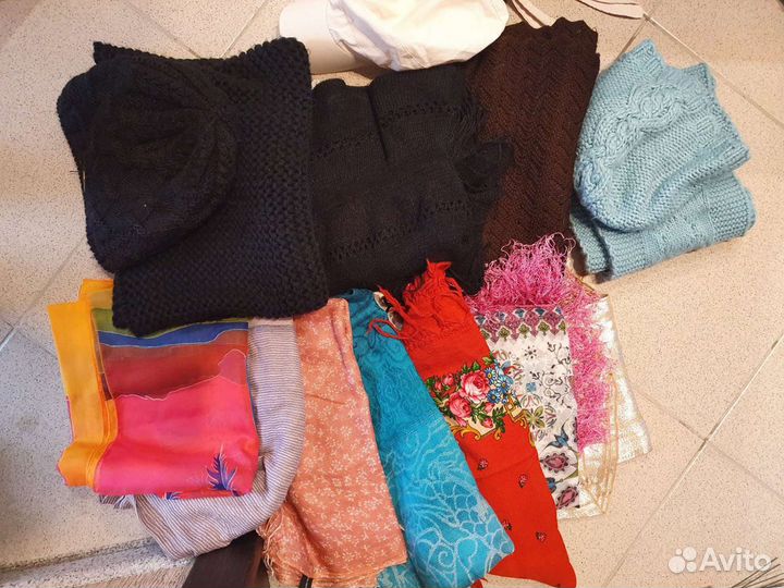 Шарфы палантины снуд