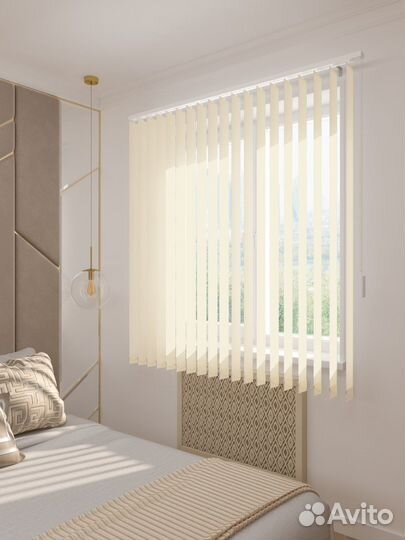 Жалюзи вертикальные Красные RAL9021