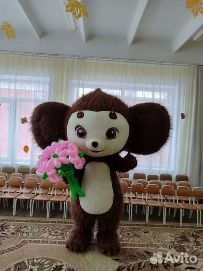 Чебурашка, зайка Ляля, аниматор