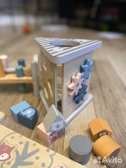 Viga развивающие игрушки деревянные