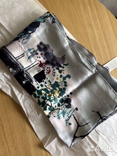 Шелковый платок шейный