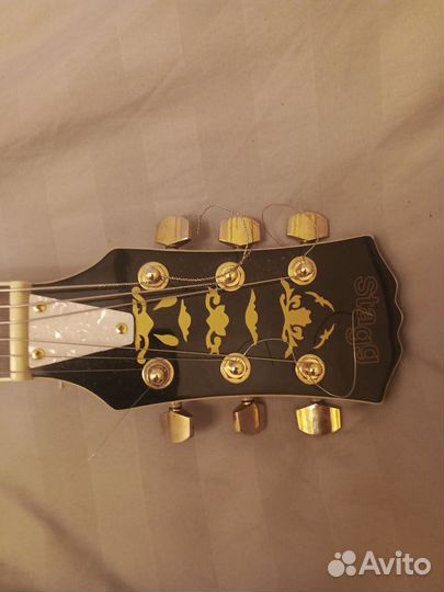 Джазовая гитара stagg