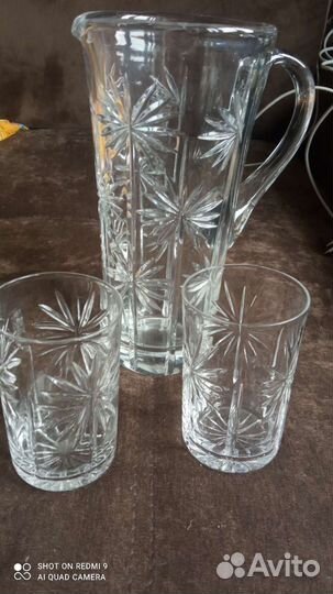 Хрустальная посуда бу