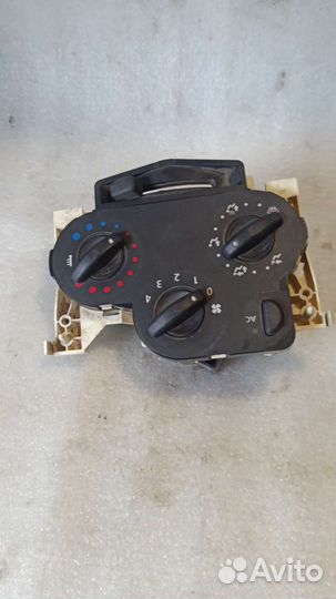 Блок управления печкой Renault logan