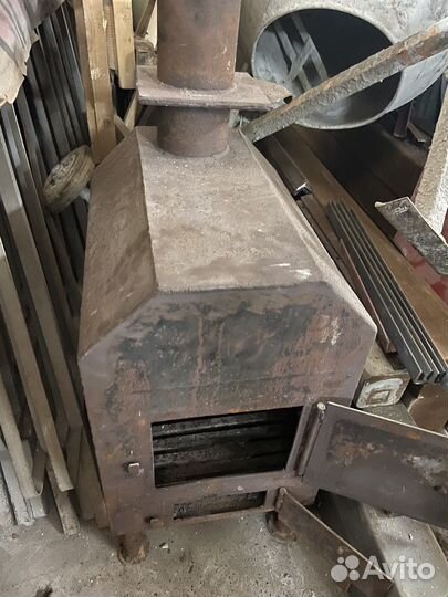 Печь буржуйка бу