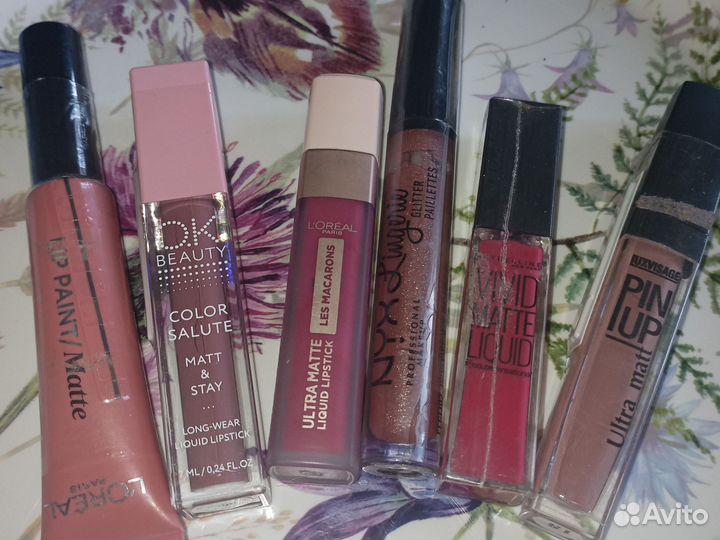 Блеск для губ жидкие помады №1