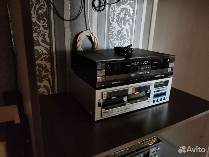 Кассетная дека вега122с