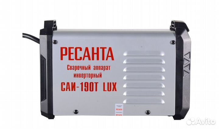 Сварочный инверторный аппарат Ресанта саи-190Т LUX