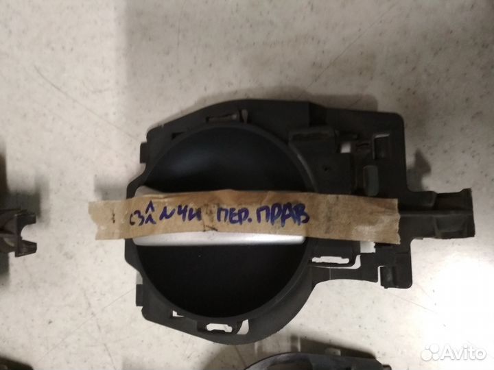 Внутренние ручки дверей Citroen C3 (2002-2009)