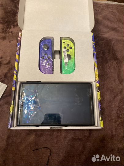 Nintendo switch oled splatoon 3 прошитая