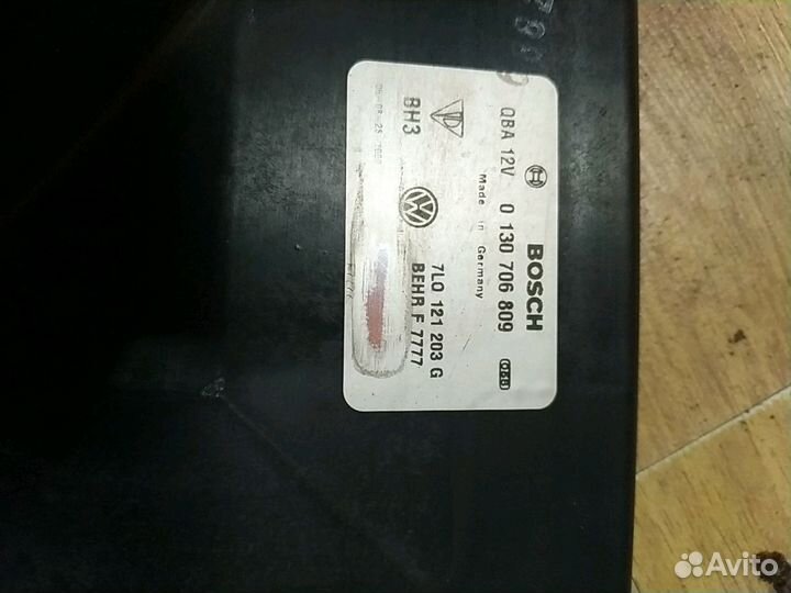 Кожух рамка вентилтора Audi Q7 Ауди ку7 Туарег