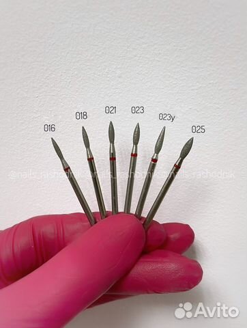 Фрезы для маникюра Владмива