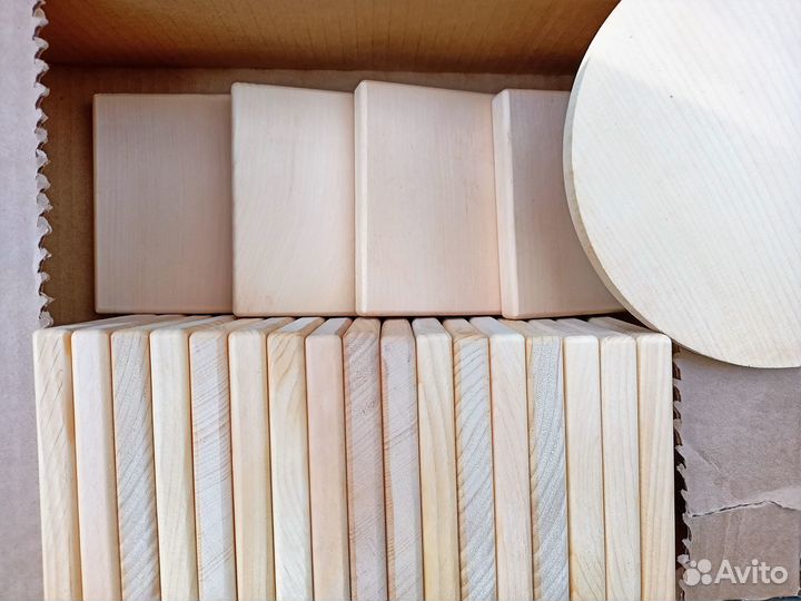 Заготовки из кедра, плашки