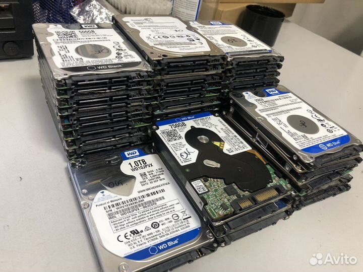 Жесткие диски 2,5”(120/160/320/500/750/1000 GB)