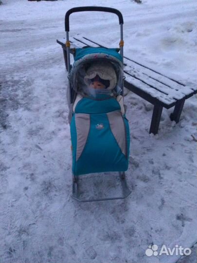 Санки коляска ника