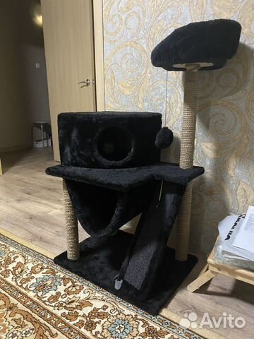 Домик для кошки с когтеточкой купить в Челябинске | Животные и ...