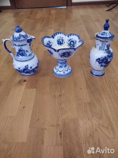 Конфетница, кувшин, молочниуа