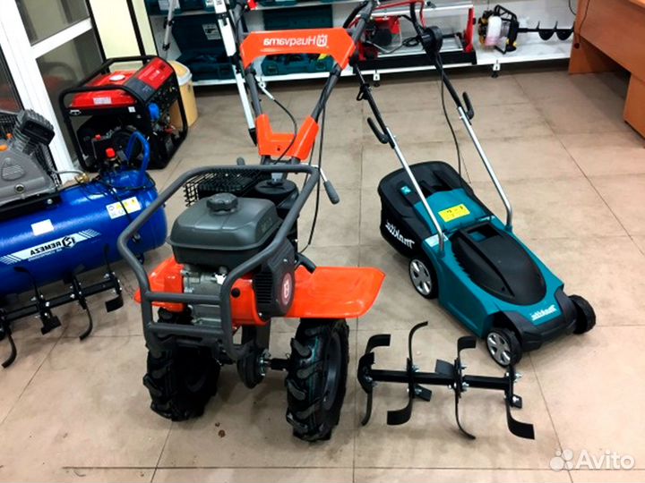 Прокат инструмента. Аренда триммера, газонокосилки