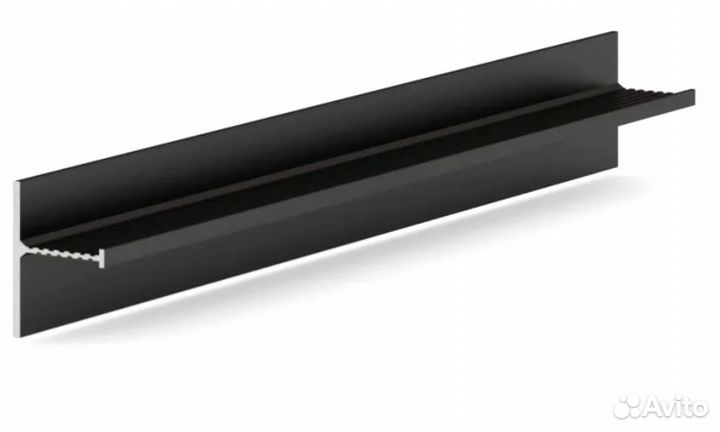 Теневой (щелевой) плинтус анодир-ый 3000 мм