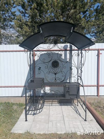 Мангал кованный