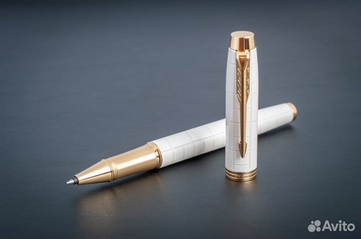 Новая Ручка роллер Parker IM Premium Pearl GT
