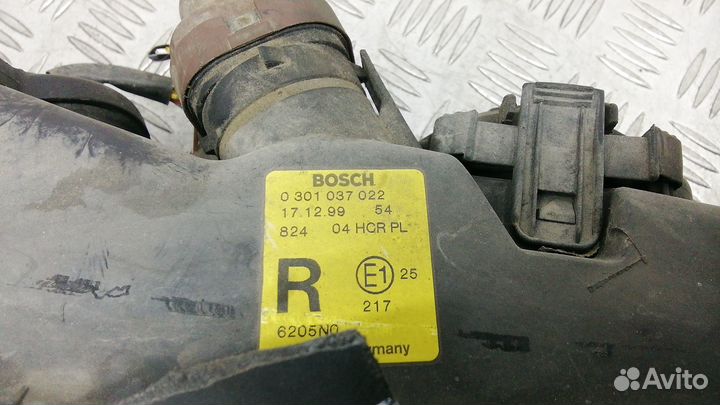 Фара 6204N0 Peugeot 406 (1995-2005)