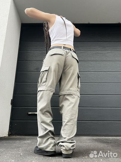 Штаны карго секонд