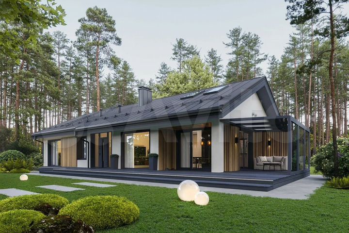 Дом 115 м² на участке 10 сот.