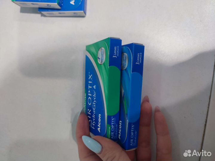 Линзы контактные