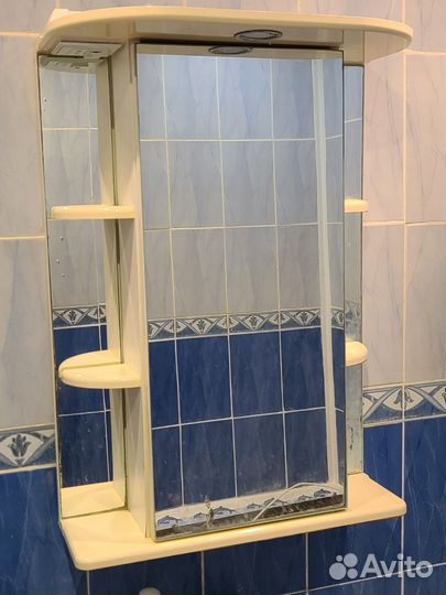 Зеркало шкаф для ванной