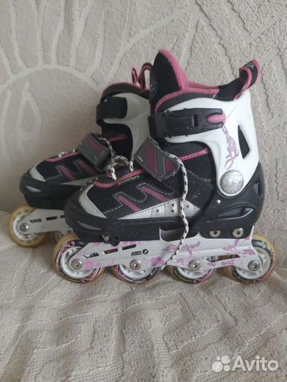 Роликовые коньки детские раздвижные