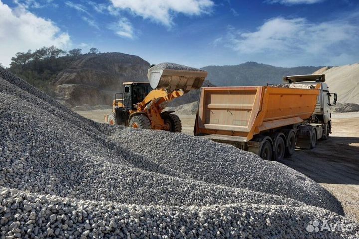 Щебень 20-40 с доставкой