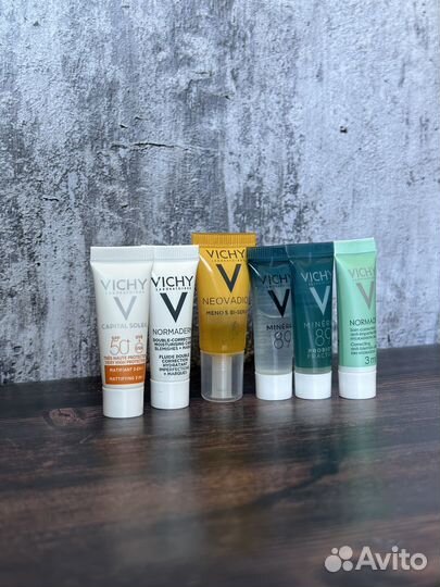 Подарочный набор миниатюр Vichy из 6 тюбиков