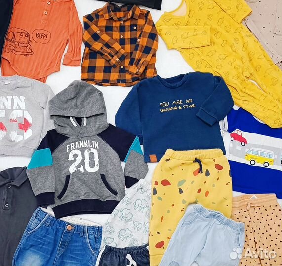 Пакет вещей на мальчика 74 80 размер