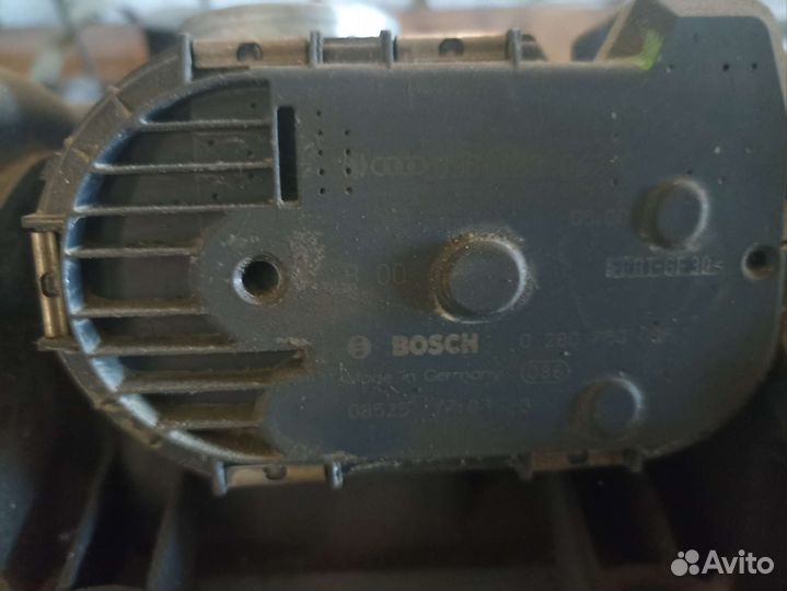 Коллектор впускной volkswagen поло + дроссель