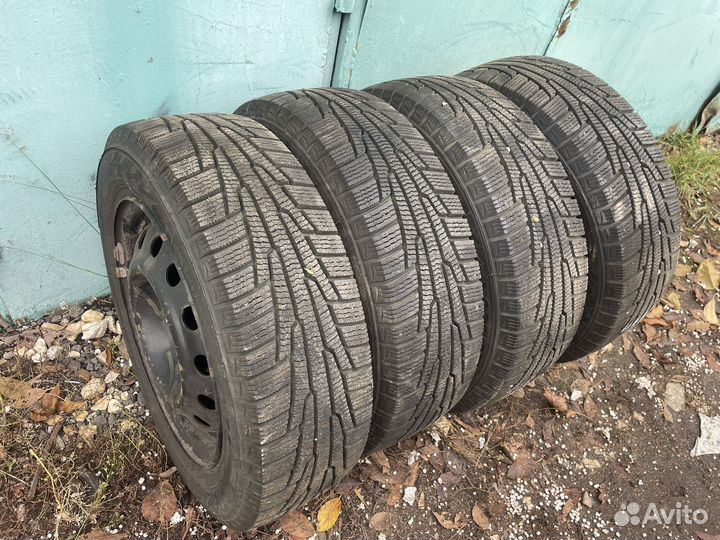 Колеса r14 daewoo nexia зимняя липучка