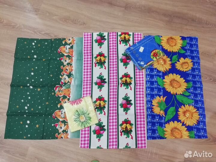 Полотенца новые разного размера