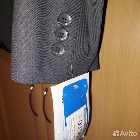 Новый костюм 152, серый