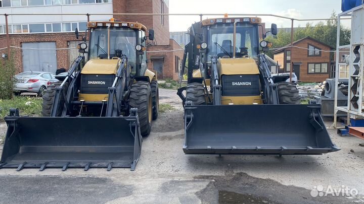 Экскаватор-погрузчик Shanmon 388H, 2023
