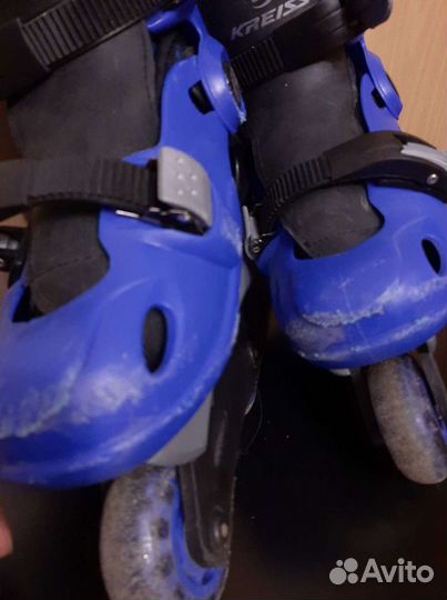 Роликовые коньки детские раздвижные 30-33