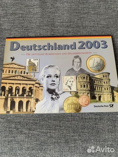 Нумизматика монеты Германия 2003