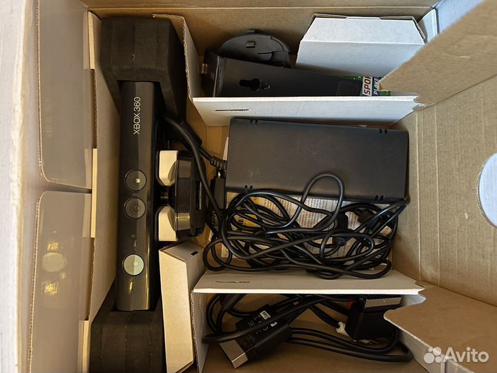 Xbox 360 kinnect + игры