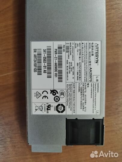 Блок питания artesyn 56V вольт 440W ватт