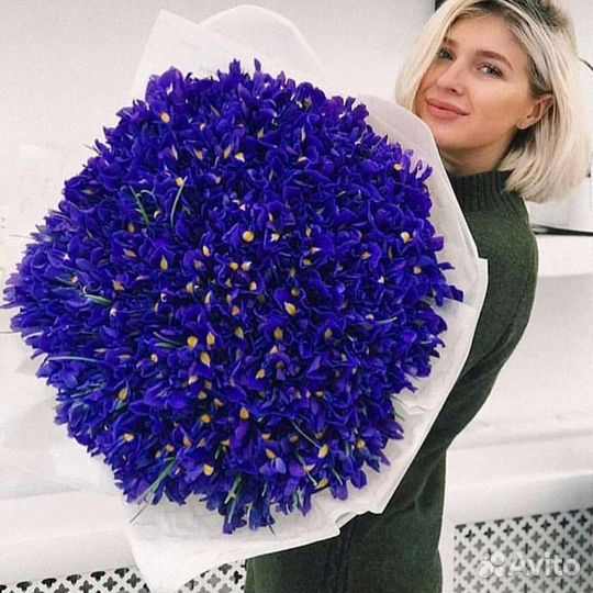 Букет 101 ирис