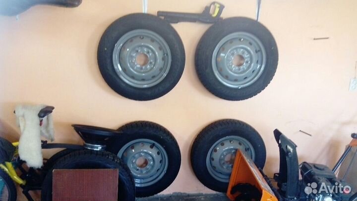 Родные колёса на нивку