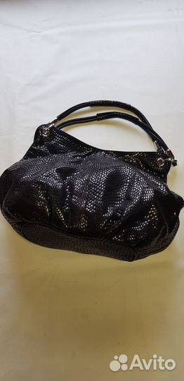 Сумка женская натуральная кожа черная