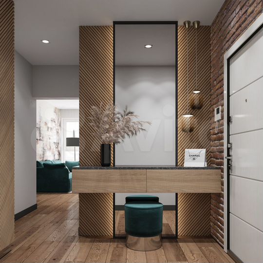 2-к. квартира, 55,6 м², 4/18 эт.