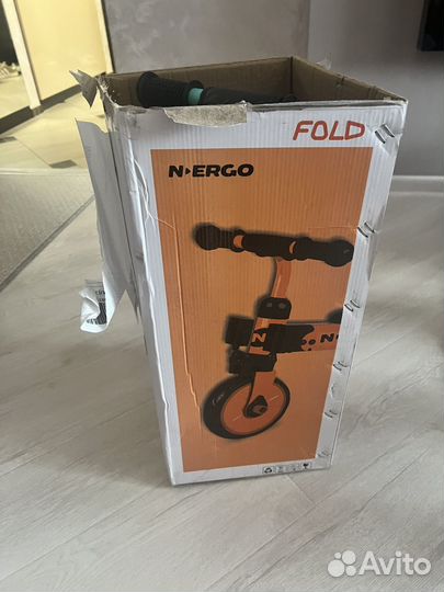 Велосипед n ergo трехколесный складной