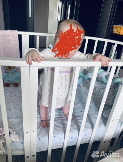 Детская кроватка трансформер