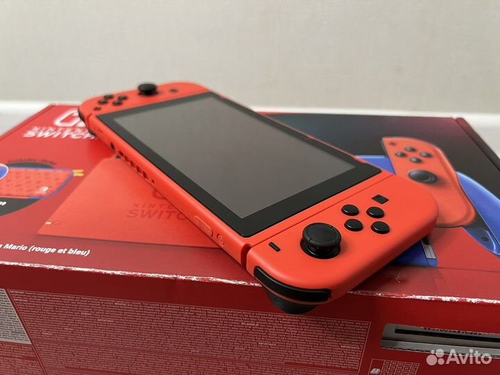 Nintendo Switch V2 Чип Mario Limited В Идеале